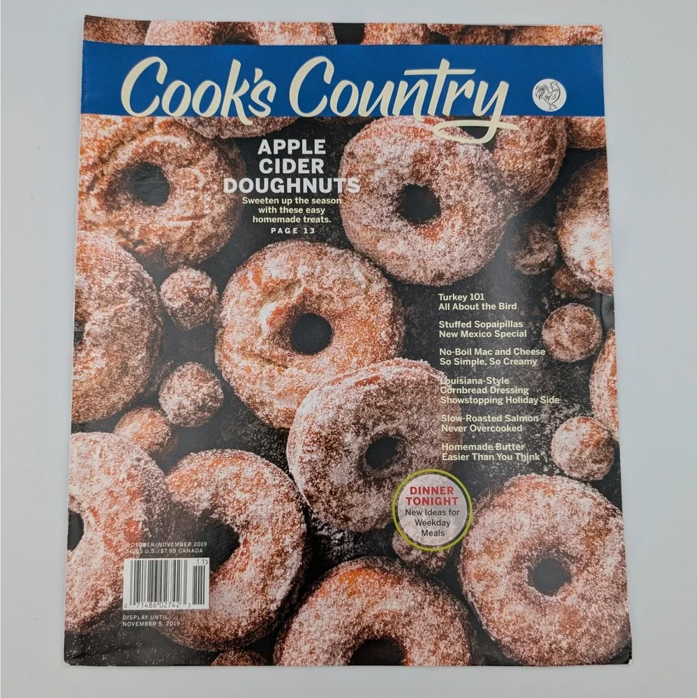 Cook's Country Magazine America's Test Kitchen Lot of 6 2019-2020 Recipes ATK